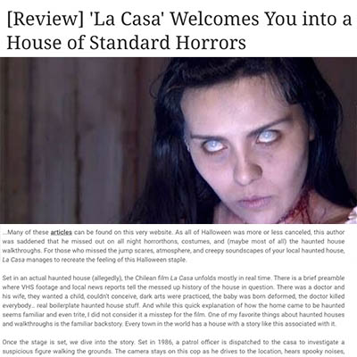  [Review] 'La Casa' Welcomes You into a House of Standard Horrors